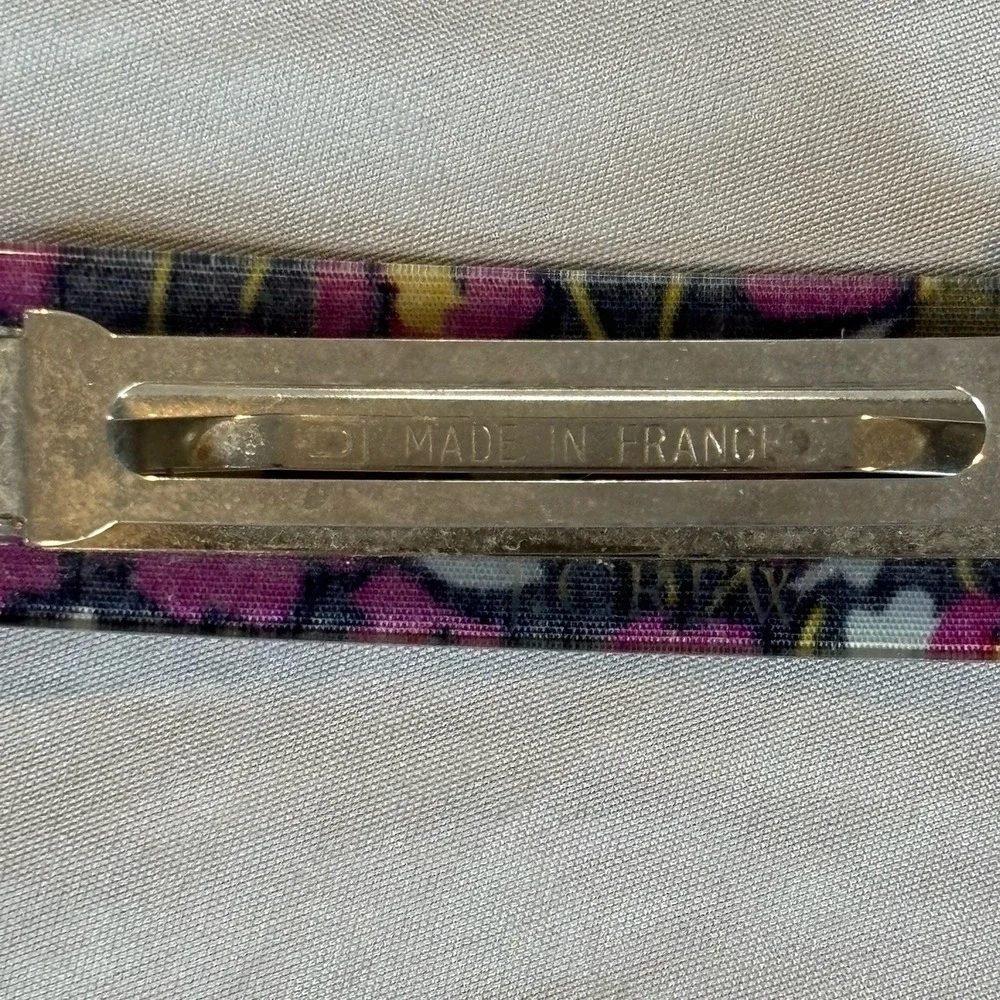Vintage Made In France Hair‎ Barrette Clip Lot Of 4